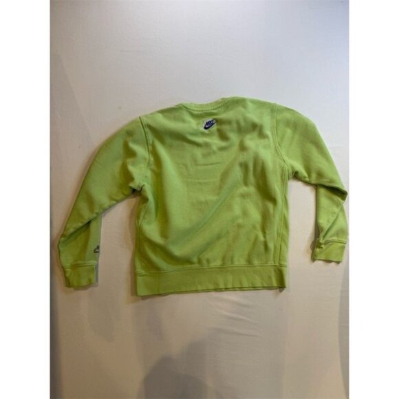 Nike Men's Lime Green Crewneck Sweatshirt & Shorts Set Size M RARE - Picture 8 of 16